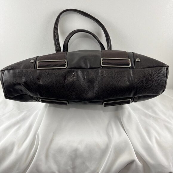 Samsara Brown Vegan Shoulder Bag - Picture 5 of 9